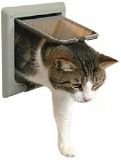 Дверца для кошки Trixie с 4 функциями